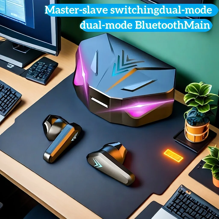 Auriculares Bluetooth TWS X15 - Ecrã LED, 12mm, Bluetooth 5.3, Estanques, Híbridos, Para Desporto e Gaming 2