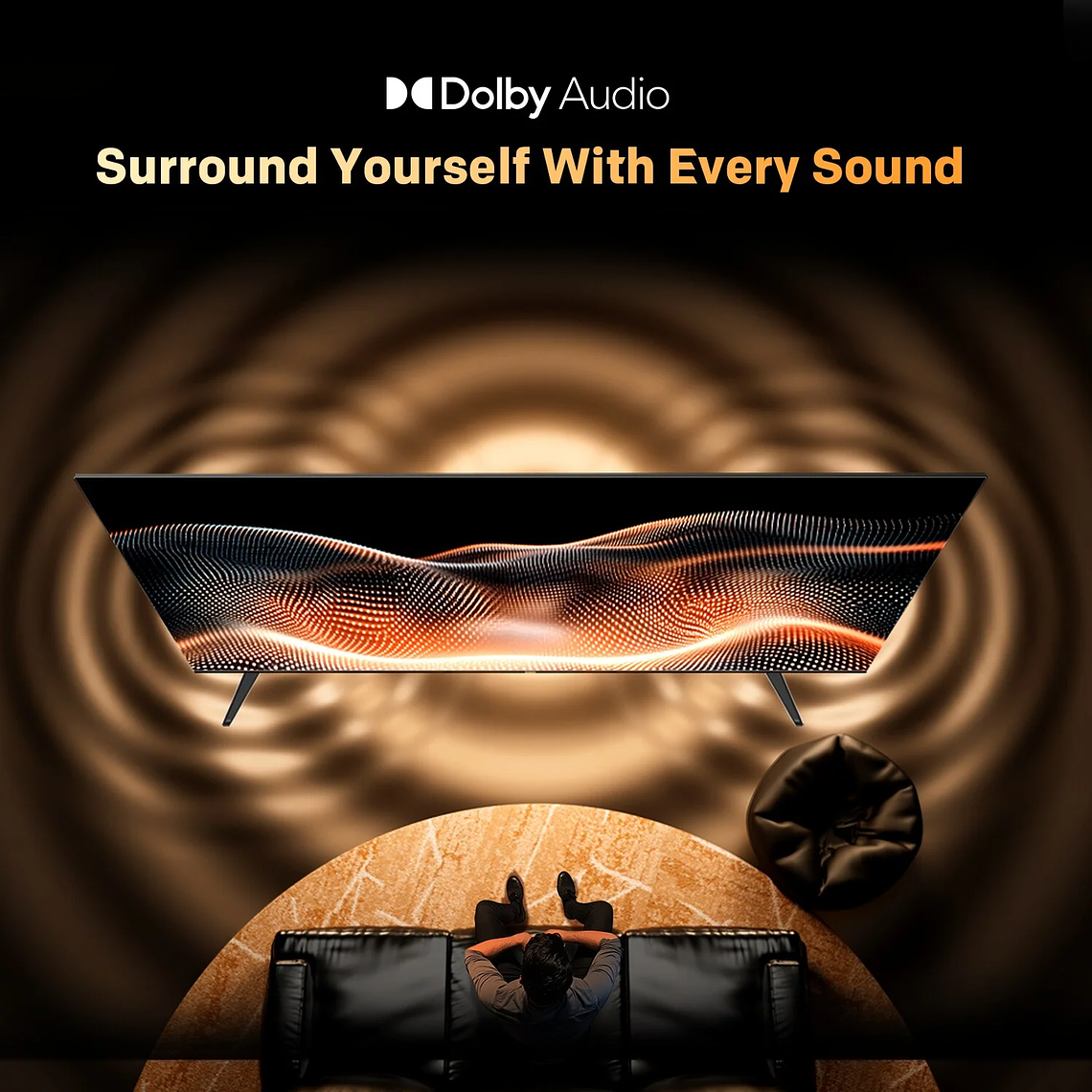 TV Smart Metz QLED 32 Polegadas (2025) - 32MQF7030Z, Google TV, HDR10, Dolby Audio, EyeCare 3