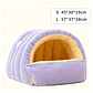 Warm Winter Cat House/Bed - Cozy, Thick, Soft, Cave-Type Nest for Cats and Small Dogs - thumbnail 6