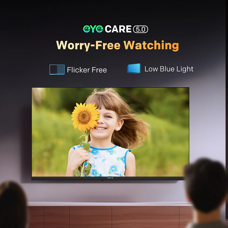 TV Smart Metz QLED 32 Polegadas (2025) - 32MQF7030Z, Google TV, HDR10, Dolby Audio, EyeCare 6