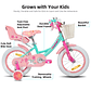 Joystar Girls' Bicycle - 12 to 18 inches, with training wheels, basket and doll seat, for ages 2-9. - thumbnail 5