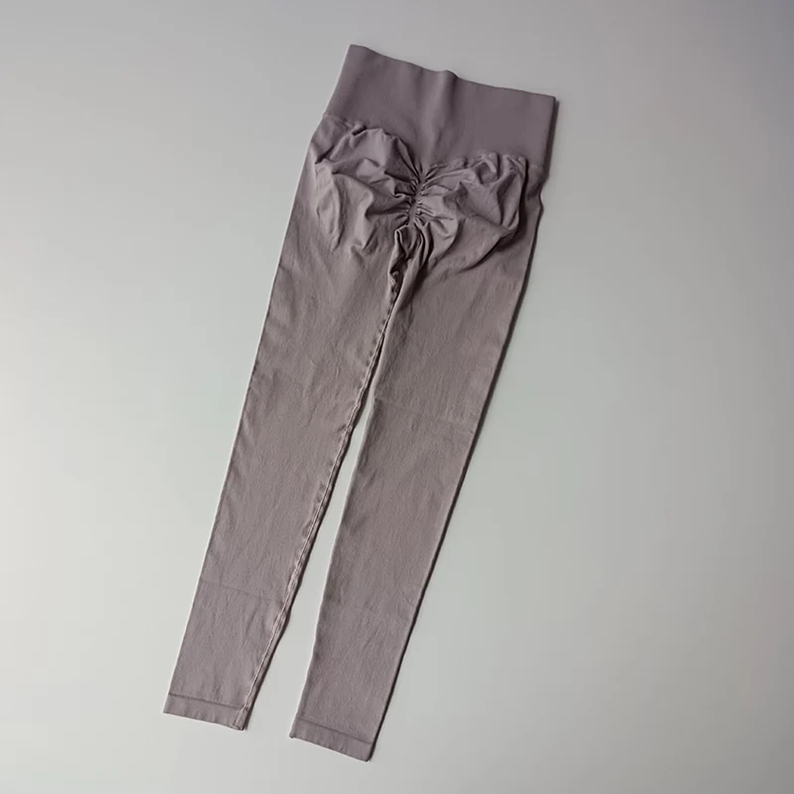 Women's Yoga Leggings - High Waist, Invisible Seams, Hip Lifting, Nylon/Spandex, Elastic 8