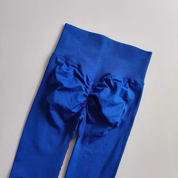 Women's Yoga Leggings - High Waist, Invisible Seams, Hip Lifting, Nylon/Spandex, Elastic 36