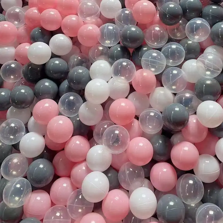 100 Colorful Balls for Ball Pits | 5.5cm Soft, Made of Eco-Friendly PE | For Ball Pits, Children's Parties and Swimming Pools 4