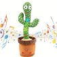 Interactive Dancing and Talking Cactus | Sing, Imitate Voices, Record, 120 Songs | Gift for Children - thumbnail 2