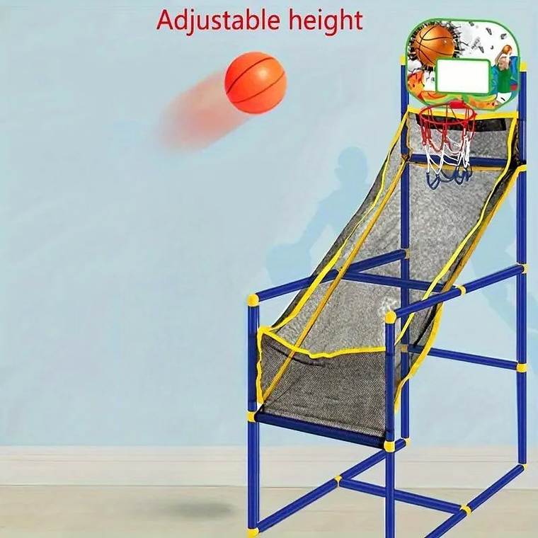 Arcade Basketball Game | Indoor and Outdoor Use, Easy Assembly with Pump and Balls | Ideal Gift for Children and Families 3