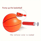 Arcade Basketball Game | Indoor and Outdoor Use, Easy Assembly with Pump and Balls | Ideal Gift for Children and Families - thumbnail 4