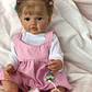 55CM Full Body Silicone Waterproof Reborn Toddler Girl Doll Princess Betty Lifelike Soft Touch 3D Skin Multiple Layers Painting - Thumbnail 2