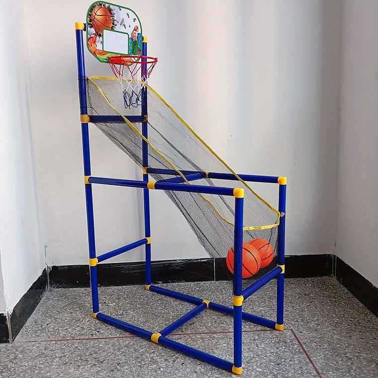 Arcade Basketball Game | Indoor and Outdoor Use, Easy Assembly with Pump and Balls | Ideal Gift for Children and Families 6