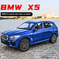 Modelo BMW X5 Die-Cast 1:32 Maisto - Com Som, Luz e Função Pull-Back | Colecionável e Brinquedo - thumbnail 2