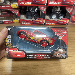 Conjunto 3 Carros Disney Cars 