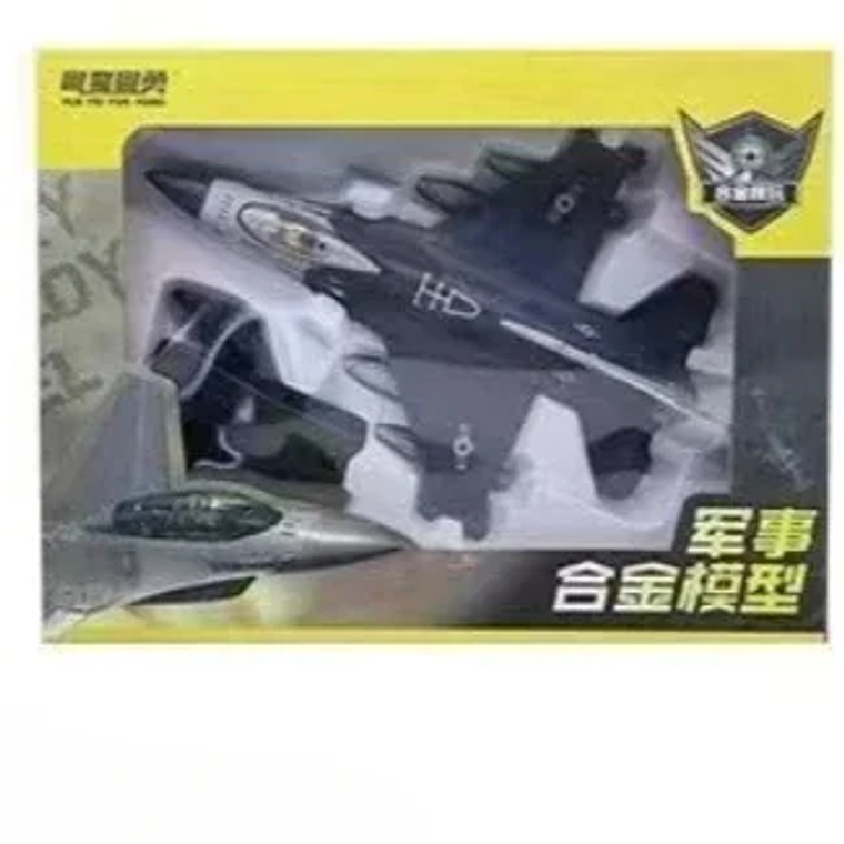 Modelo de Caça F-16 Die-Cast 1:72 - Com Som, Luz e Função Inércia | Colecionável Militar 6