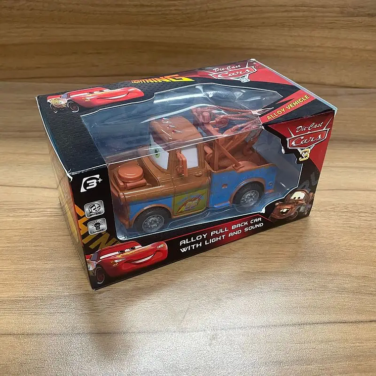 Conjunto 3 Carros Disney Cars 