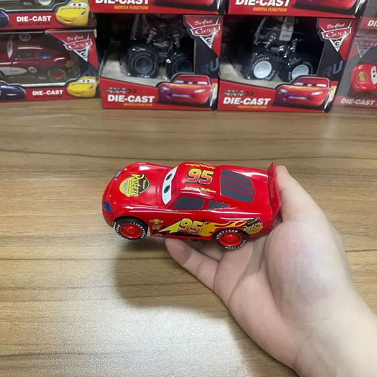 Conjunto 3 Carros Disney Cars 