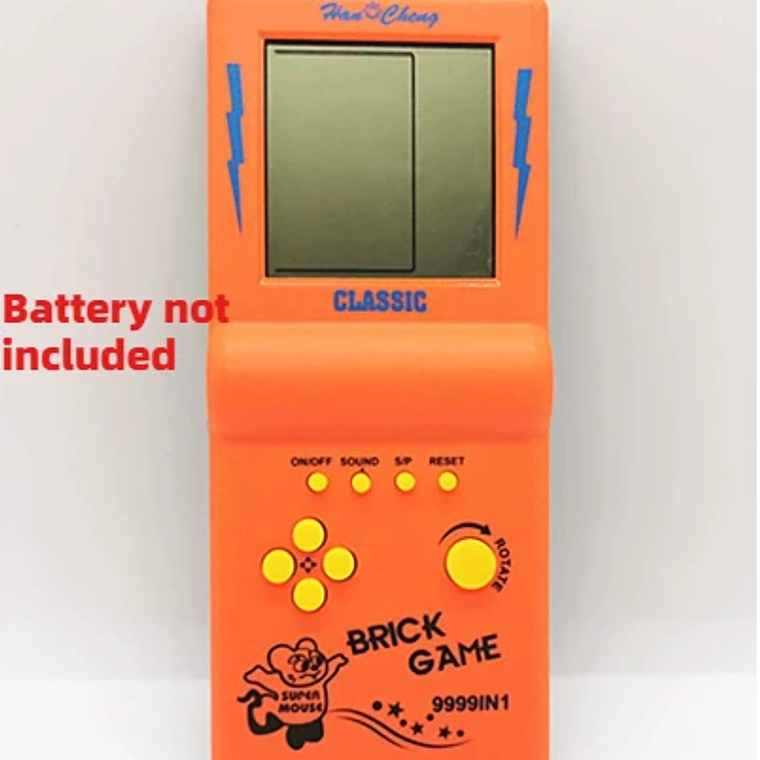 Consola de Jogo Portátil Retro Tetris | Ecrã Grande, 23 Jogos Clássicos 80/90 | Para Adultos e Crianças 10