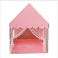 Tenda Castelo de Princesa Rosa para Crianças | Casa de Brincar Portátil e Dobrável | Decoração para Quarto Infantil - Thumbnail 9