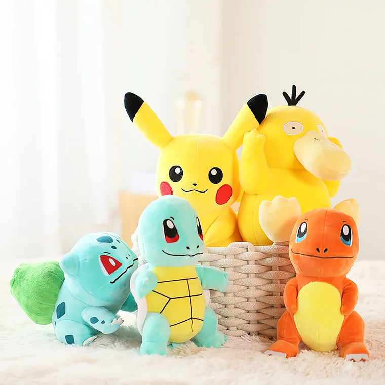 Kawaii Pokémon Plush Toys - Pikachu, Charmander, Squirtle and More | Perfect Gift 2