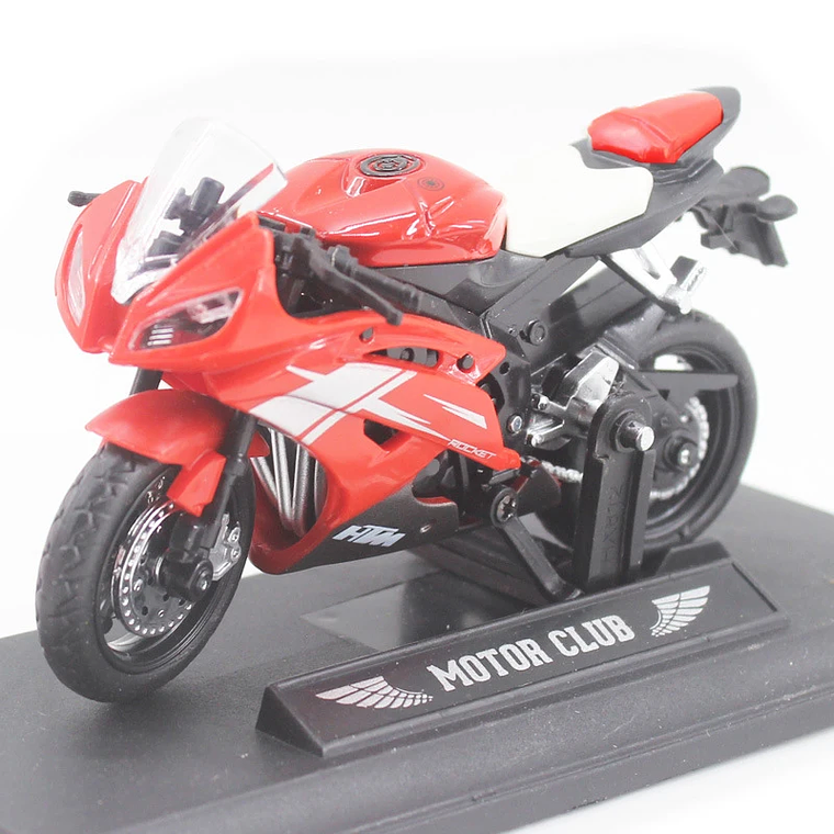 Modelo de Mota Colecionável 1:18 Die-Cast - Off-Road, Detalhado, para Decoração  7