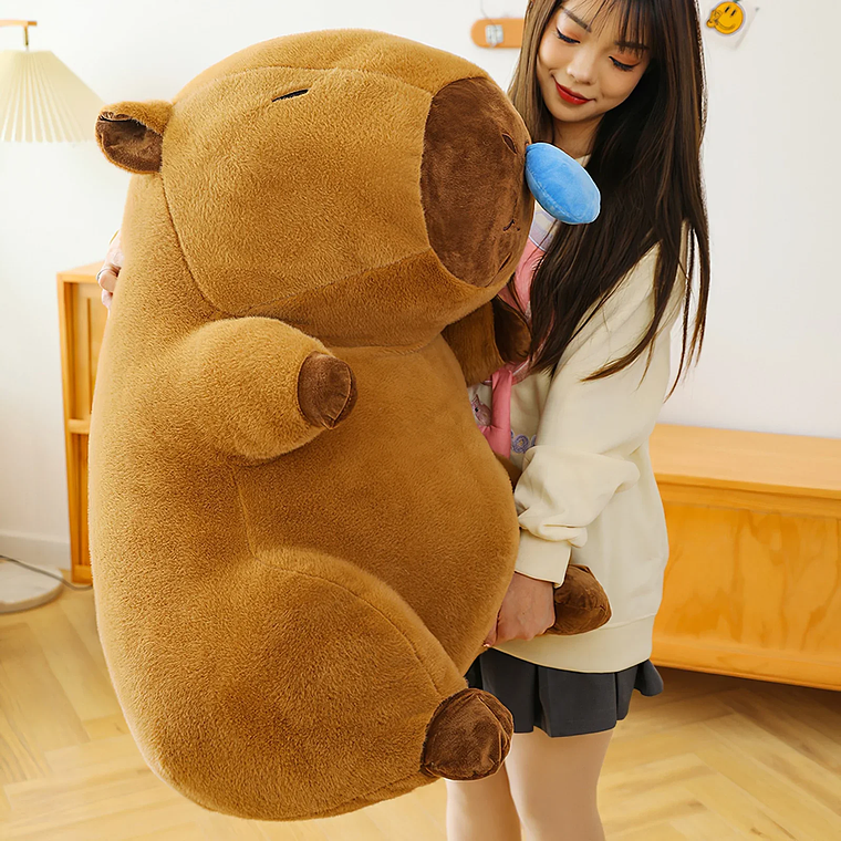 Cute Plush Capybara Kawaii 20 to 50cm - Soft Stuffed Animal, Decorative Pillow and Gift 1