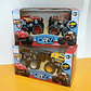 Conjunto 2 Carros Disney Cars com Inércia - Lightning McQueen & Mater, Off-Road | Brinquedo - Thumbnail 7