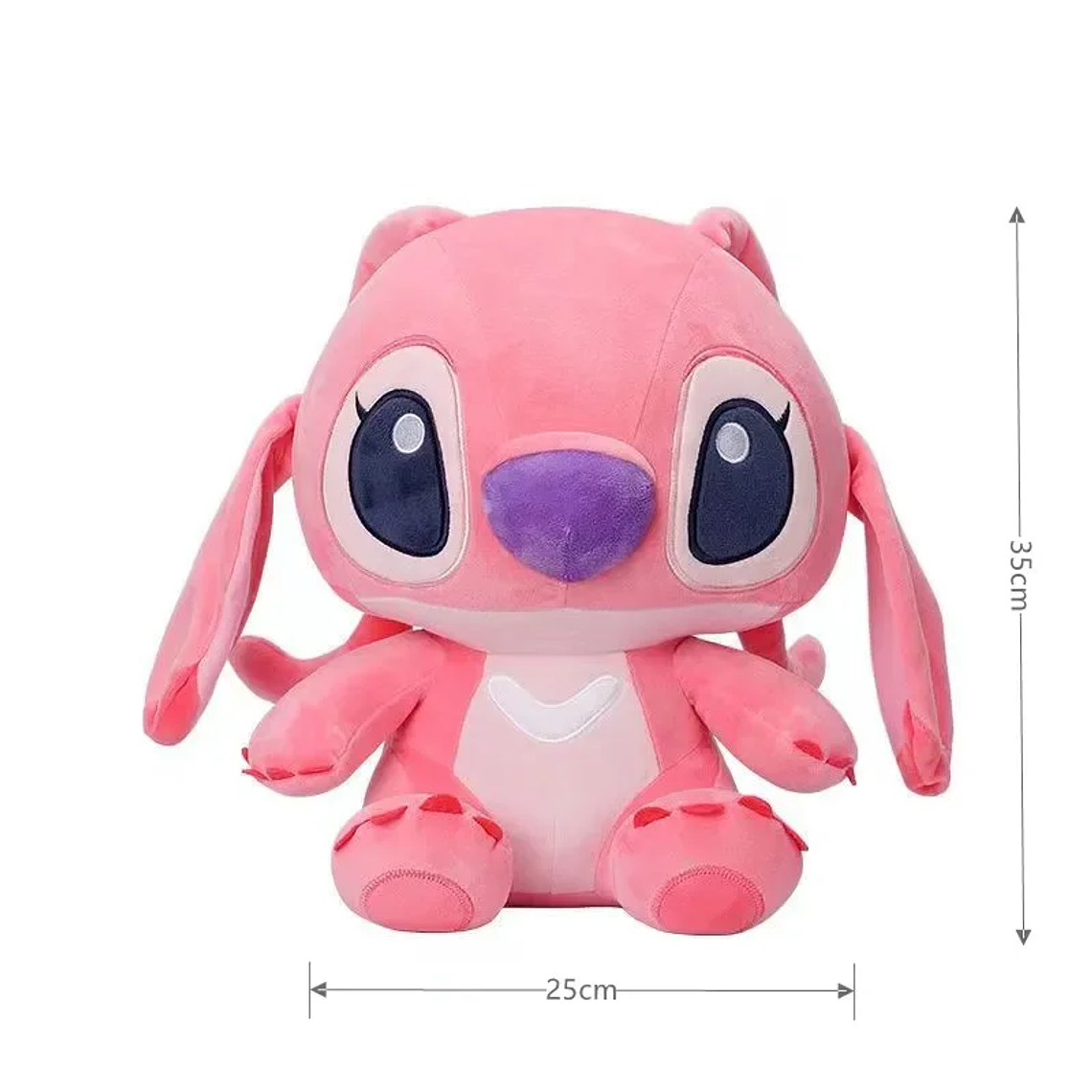 Pelúcia Oficial Disney Stitch Azul (Lilo & Stitch) - Boneco de Anime Macio e Fofinho, Presente para Crianças 6