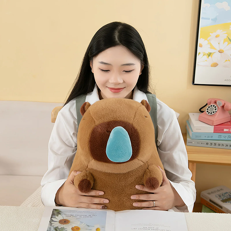 Cute Plush Capybara Kawaii 20 to 50cm - Soft Stuffed Animal, Decorative Pillow and Gift 6