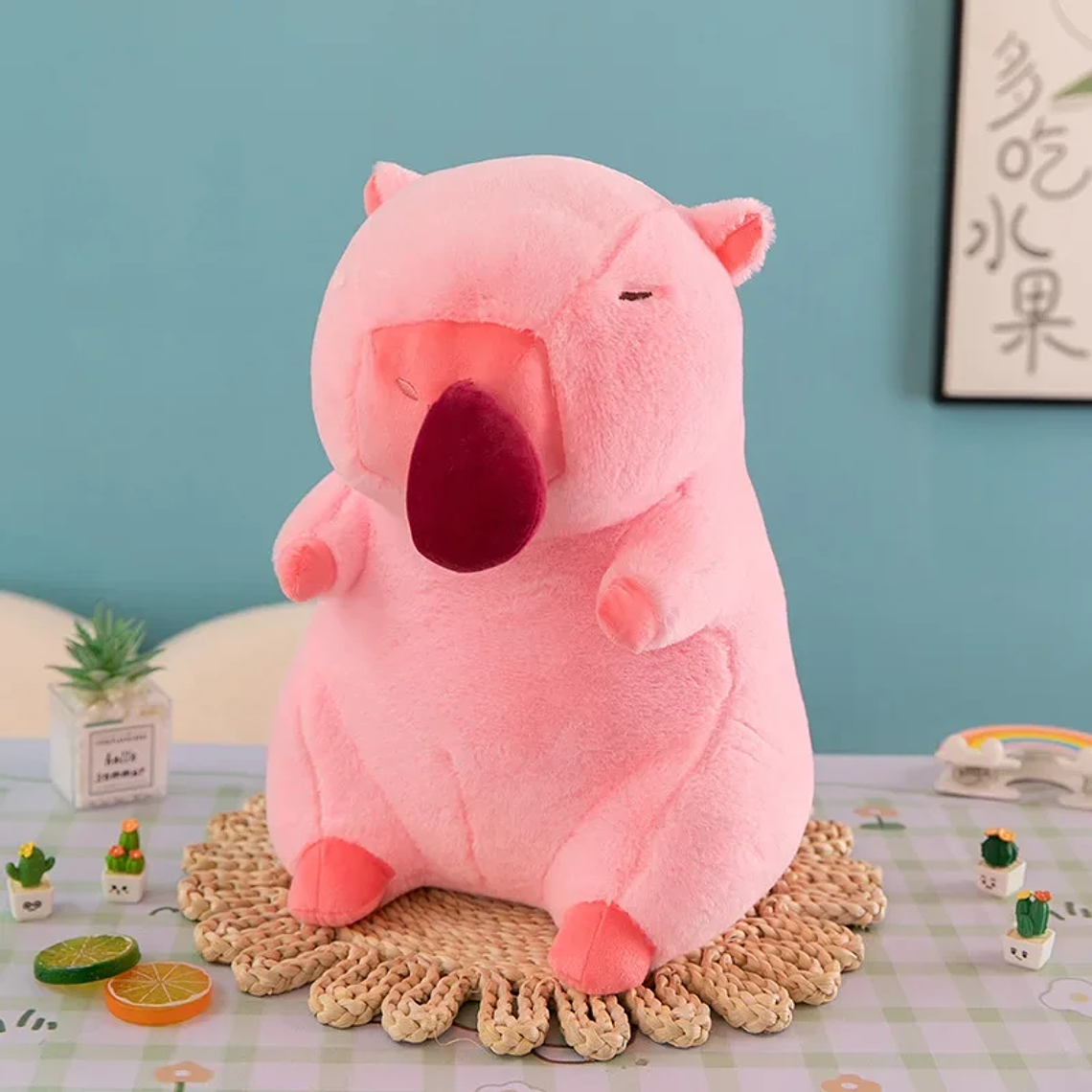 Cute Plush Capybara Kawaii 20 to 50cm - Soft Stuffed Animal, Decorative Pillow and Gift 8