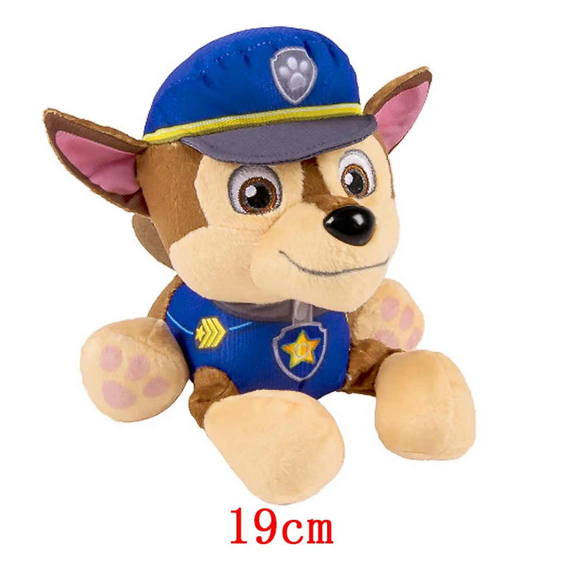 Chase Paw Patrol Plush Toy 19cm - Soft Police Dog Doll, Accessory from the Children's Cartoon 8
