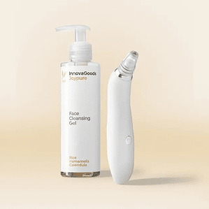 Kit Limpeza Facial Profunda com Aparelho Elétrico - Gel Vegano de Arroz | InnovaGoods