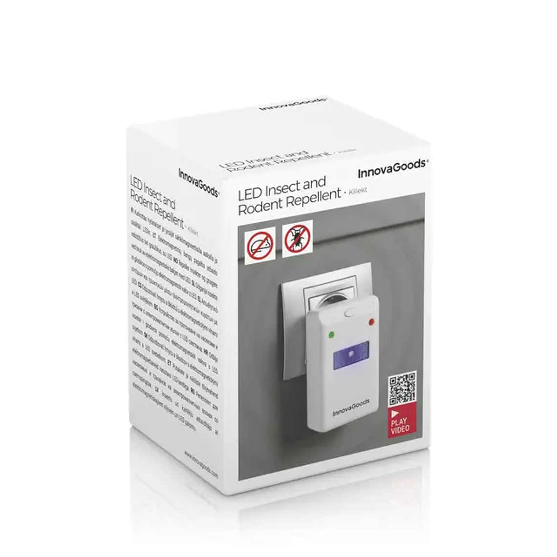 Repelente Eletrónico Killekt - Afasta Insetos e Ratos sem Químicos, com LED | InnovaGoods 8
