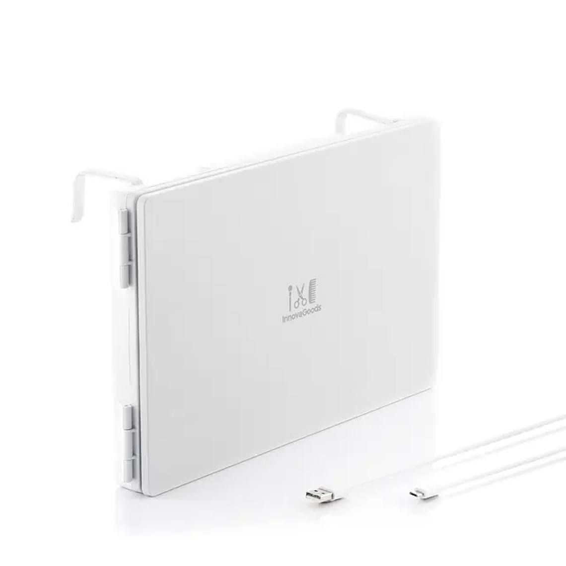 Espelho de Maquilhagem LED com Visão 360º - SelfKut, Recarregável e Dobrável | InnovaGoods 13