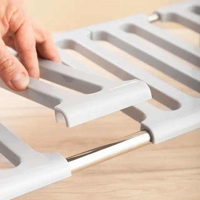 Estante Organizadora Extensível para Lava-Louça - Ajustável 37-66cm, 2 Prateleiras | InnovaGoods 10