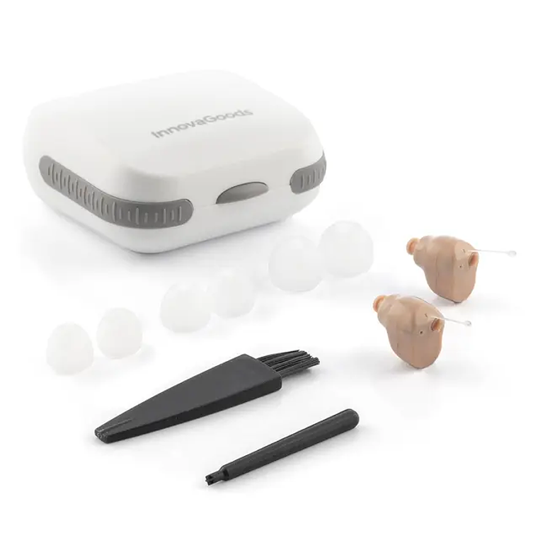  Amplificador Auditivo Intra-auricular Hearzy - Kit 2 Unidades, Classe IIA, com Pilhas | InnovaGoods 11