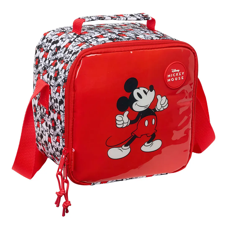 Lancheira Térmica Mickey Mouse Clubhouse - À Prova de Água, com Alça, para Escola | Safta 1