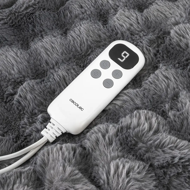 Cobertor Elétrico Cecotec HeatConfort Noa - Seguro (Apagado Automático), 10 Níveis, Lavável, 180x130 cm 2