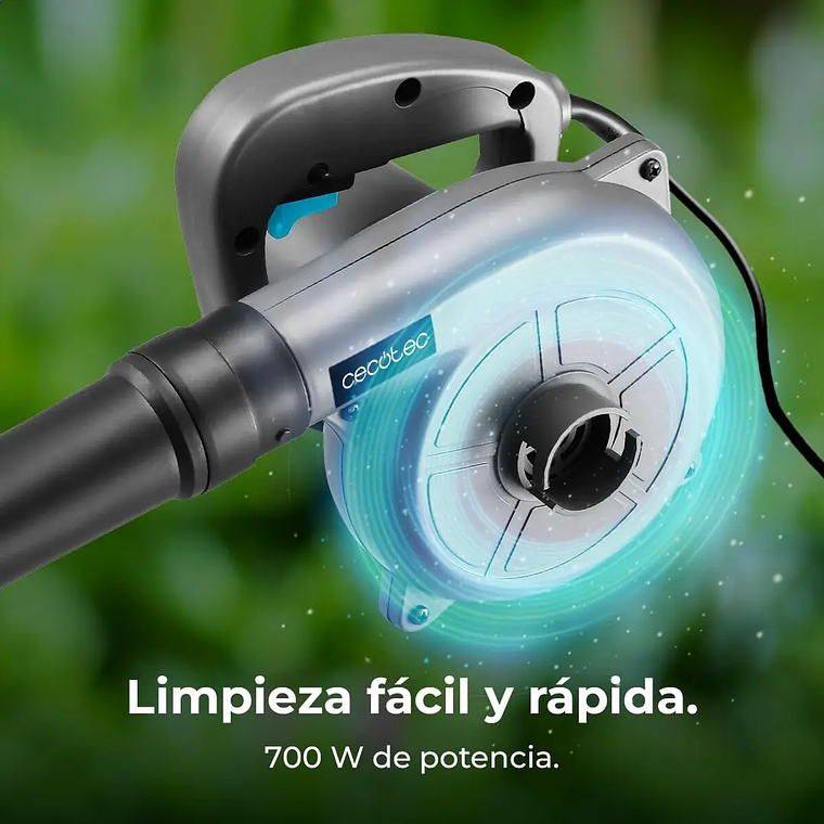 Soprador de Ar Cecotec AirForce 720 700W | 210 KM/H, Maleta e Acessórios | Profissional 6