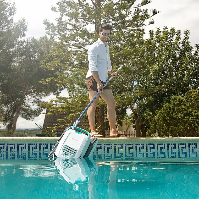 Robô Limpa-Fundos Piscina Cecotec PoolDroid 5000 | Autónomo, 80W 2