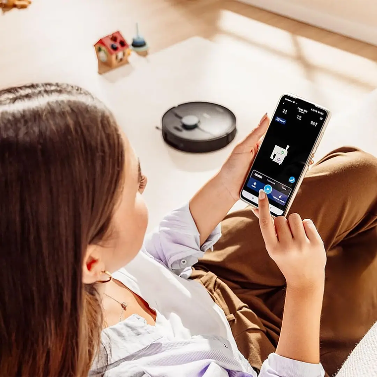 Robot Aspirador Cecotec X70 | Wi-Fi, 4h Autonomia, Filtro HEPA | Preto/Branco 7