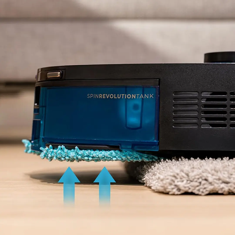 Robot Aspirador + Esfregona Cecotec M100 Spin AI | 2000Pa, AI Navigation, Wi-Fi/App 6