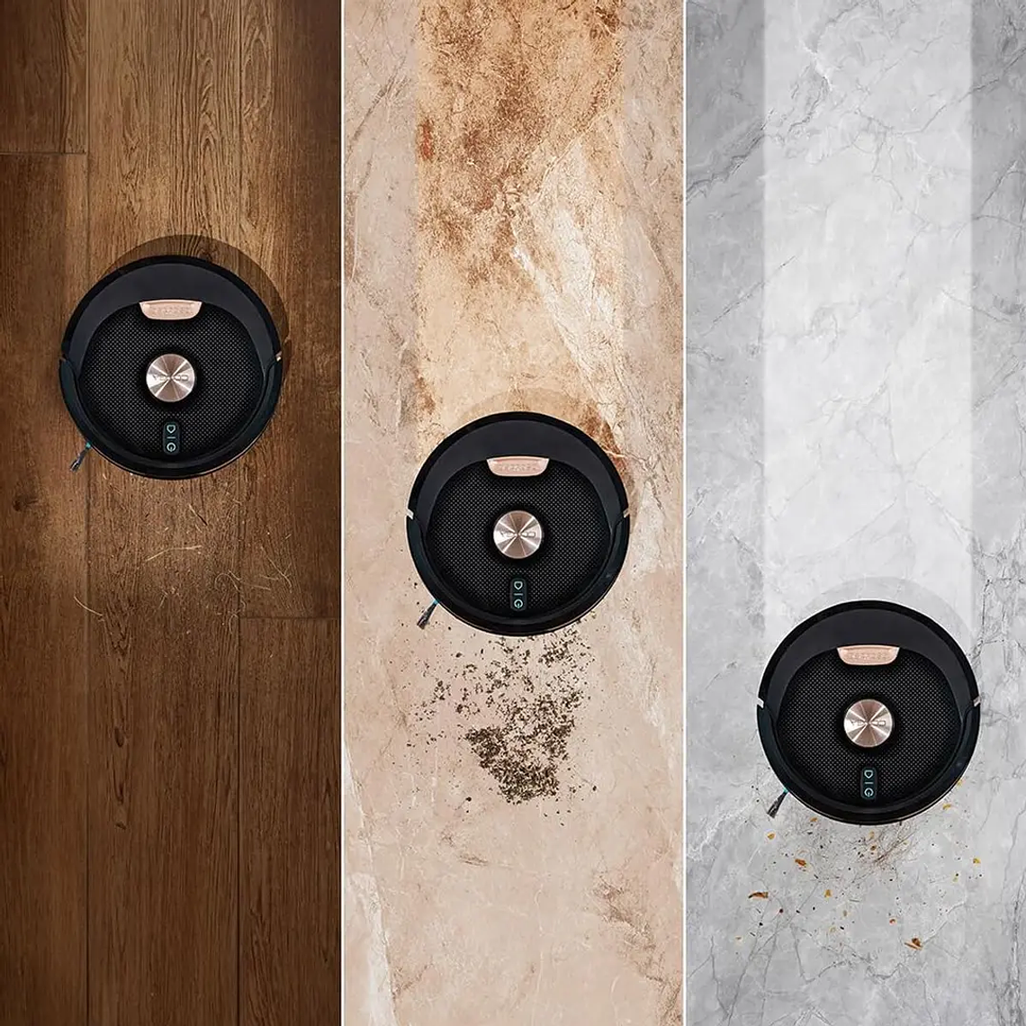 Robot Aspirador + Esfregona Cecotec M100 Spin AI | 2000Pa, AI Navigation, Wi-Fi/App 12