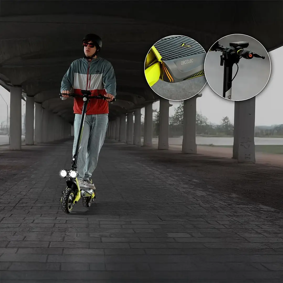 Trotineta Elétrica Cecotec Bongo V55 2x2 Connected 1600W | 55km Autonomia, 25km/h, App 3