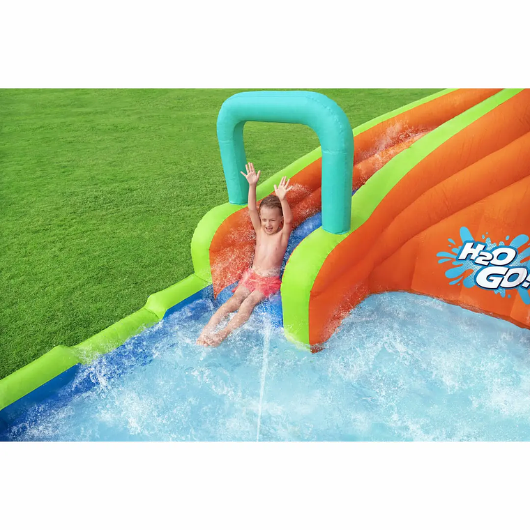 Parque Aquático Insuflável Bestway 365x320x240cm | Com Escorrega, +5 Anos, Multicolor 7