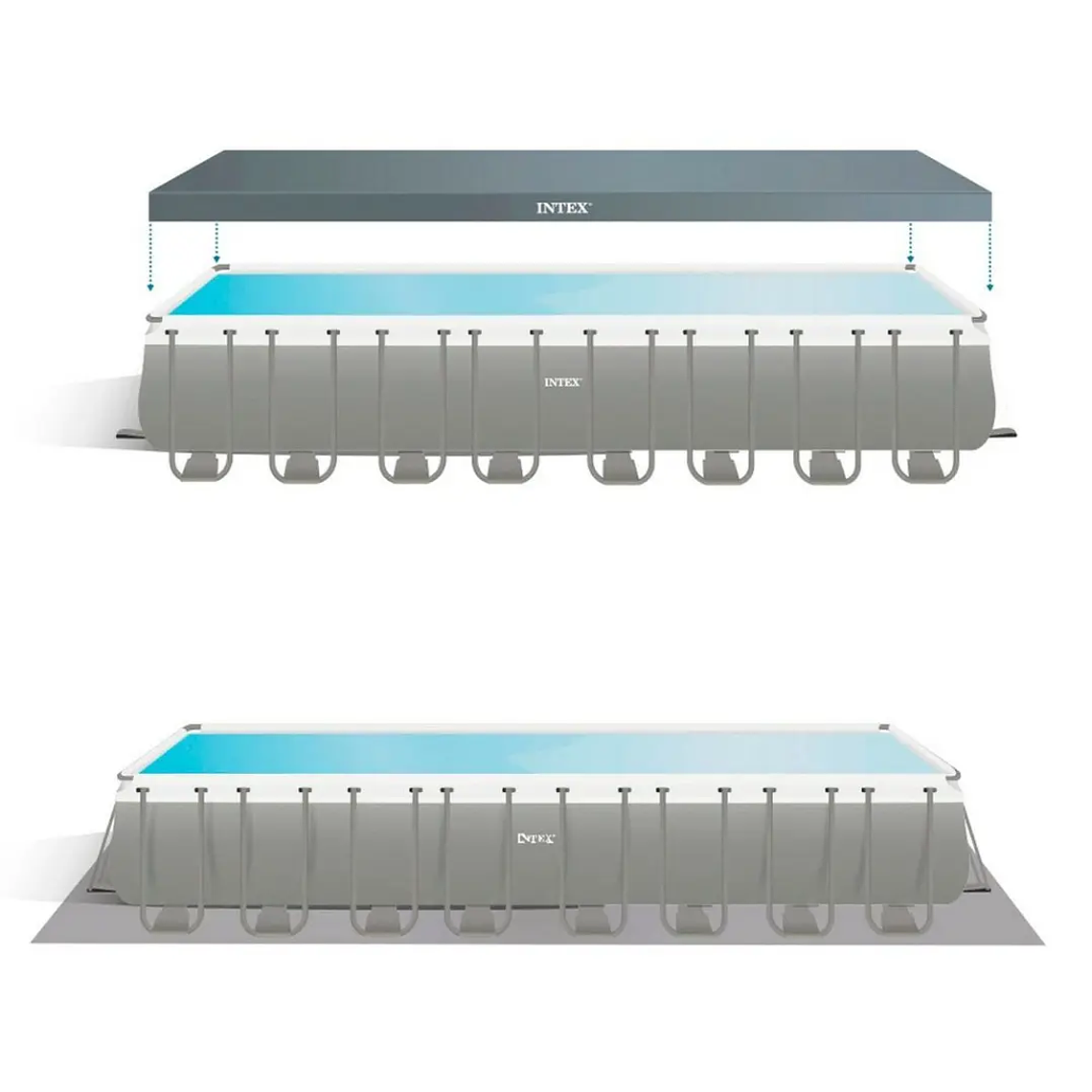 Piscina Intex 26374 | 975x488x132cm, 54.368L, Filtro 10.500L/h - Semi-Olímpica 3