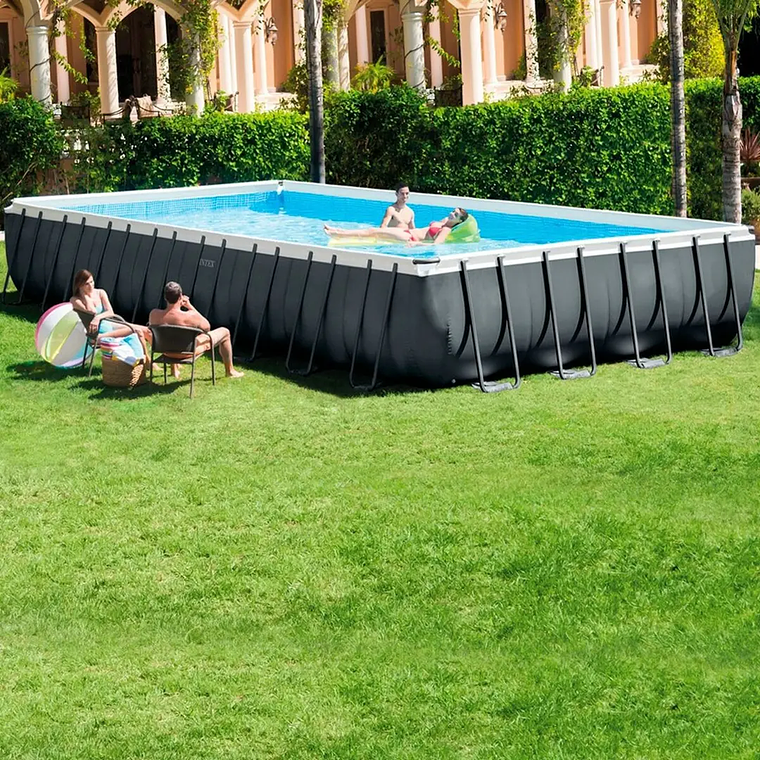 Piscina Intex 26374 | 975x488x132cm, 54.368L, Filtro 10.500L/h - Semi-Olímpica 1
