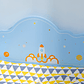 Cama Infantil Espacial com Barreiras | Tema Foguete e Planetas, Azul | Para 3 a 6 Anos, Colchão 140x70cm - Thumbnail 9