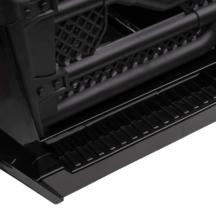 Carro Elétrico Infantil 12V com Controlo Remoto 2.4G | 2 Motores, Faróis, Buzina | Para +3 Anos, 30kg, Preto 9