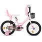 Bicicleta Infantil KEANO para Meninas 3-10 Anos | Bicicleta com Rodinhas, Cesto, Assento para Boneca e Streamers - 14/16/20 Polegadas - Thumbnail 2