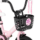 Bicicleta Infantil KEANO para Meninas 3-10 Anos | Bicicleta com Rodinhas, Cesto, Assento para Boneca e Streamers - 14/16/20 Polegadas - Thumbnail 4