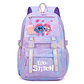 Stitch Large Capacity Backpack | Everyday Nylon Backpack with Anime Print for School and Travel - thumbnail 4