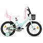 Bicicleta Infantil KEANO para Meninas 3-10 Anos | Bicicleta com Rodinhas, Cesto, Assento para Boneca e Streamers - 14/16/20 Polegadas - Thumbnail 7
